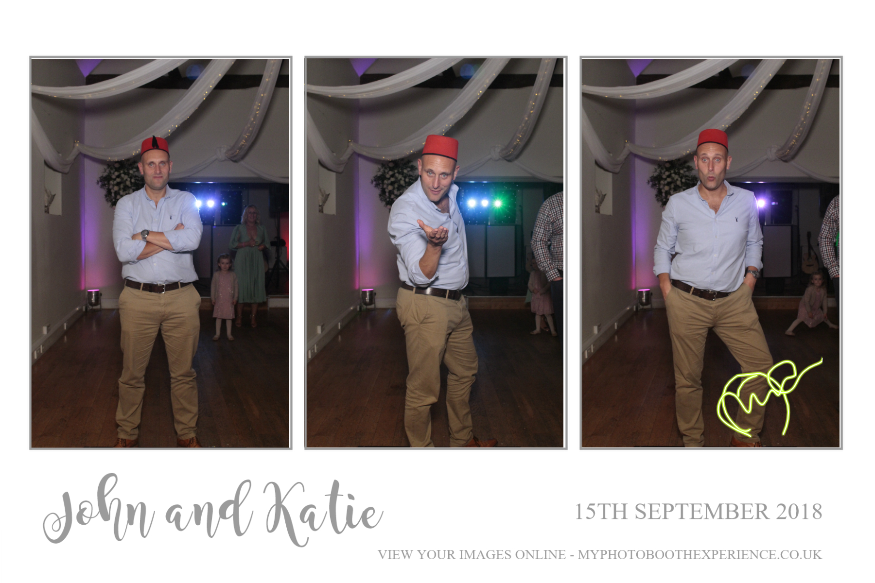John and Katie’s Wedding | View more photos from the event at gallery.myphotoboothexperience.co.uk/u/MyPhotoBoothExperienceLtd/John-and-Katie’s-Wedding